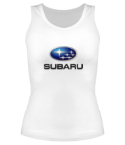 Женская майка борцовка Subaru