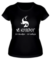 Женская футболка Козерог  фото