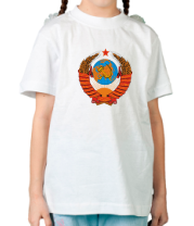 Детская футболка Герб СССР фото