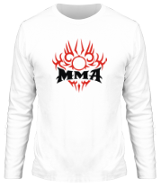 Мужская футболка длинный рукав MMA mixfight фото
