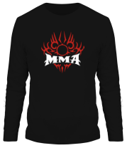 Мужская футболка длинный рукав MMA mixfight фото