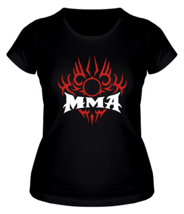 Женская футболка MMA mixfight