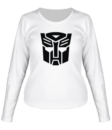 Женская футболка длинный рукав Transformers - Autobots