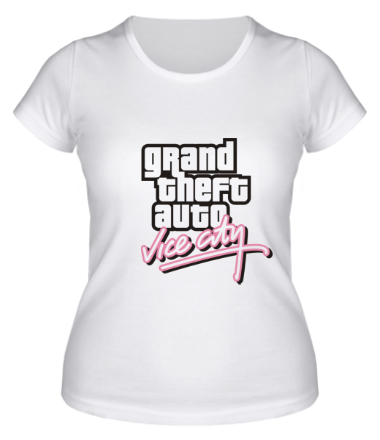 Женская футболка GTA Vice City 