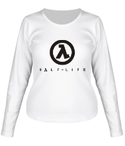 Женская футболка длинный рукав Half Life фото