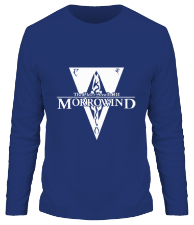 Мужская футболка длинный рукав Morrowind