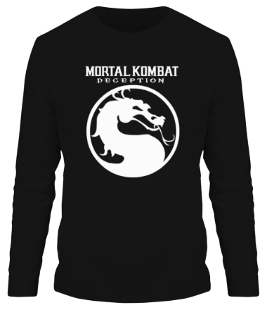 Мужская футболка длинный рукав Mortal Kombat