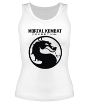 Женская майка борцовка Mortal Kombat фото