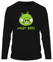 Мужская футболка длинный рукав Angry Birds фото