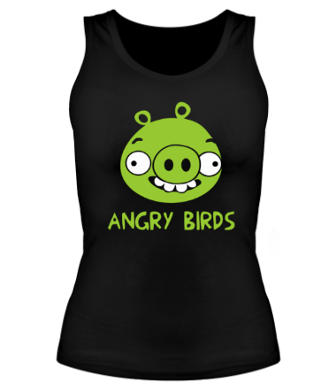 Женская майка борцовка Angry Birds