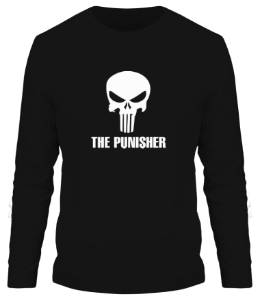 Мужская футболка длинный рукав The Punisher