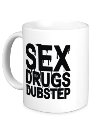 Кружка Sex Drugs Dubstep