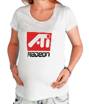 Футболка для беременных ATI Radeon фото