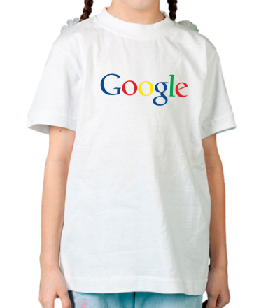 Детская футболка  Google