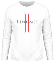 Мужская футболка длинный рукав Line Age 2 (logo) фото