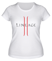 Женская футболка Line Age 2 (logo) фото