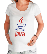 Футболка для беременных Java фото
