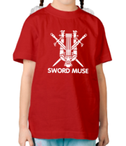 Детская футболка Sword Muse + logo LA фото