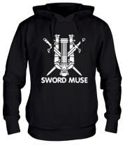 Толстовка худи Sword Muse + logo LA фото