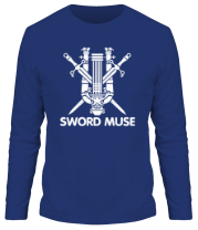 Мужская футболка длинный рукав Sword Muse + logo LA фото