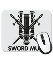 Коврик для мыши Sword Muse + logo LA фото
