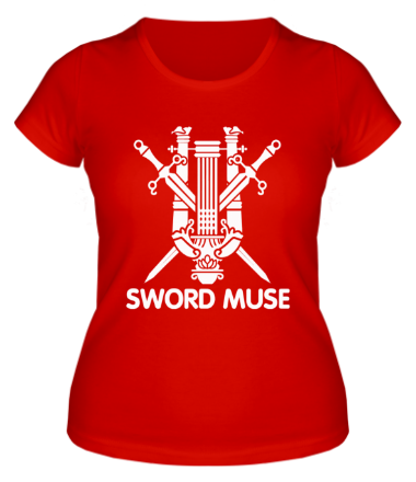 Женская футболка Sword Muse + logo LA