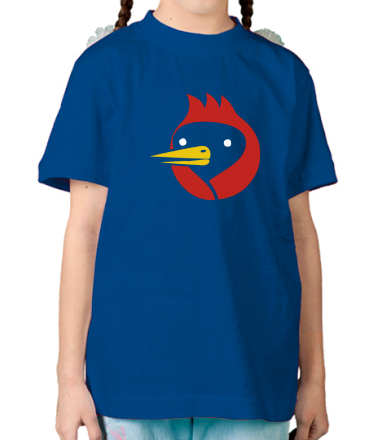 Детская футболка Омская птица