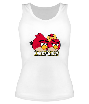 Женская майка борцовка Angry Birds