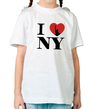 Детская футболка I Love NY