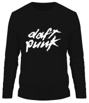 Мужская футболка длинный рукав Daft Punk фото