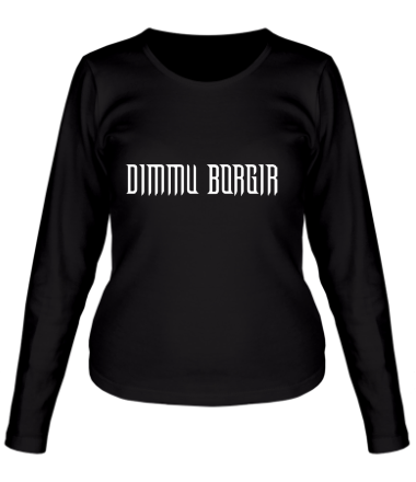 Женская футболка длинный рукав Dimmu Borgir