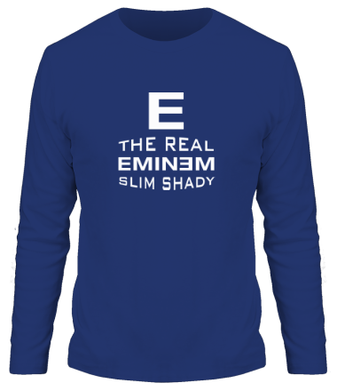 Мужская футболка длинный рукав Eminem