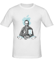 Мужская футболка Стив Джобс - Think different фото