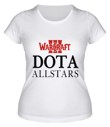 Женская футболка Warcraft dota