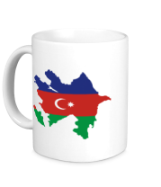 Кружка Azerbaijan map фото