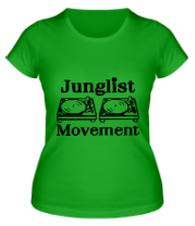 Женская футболка Junglist Movement фото