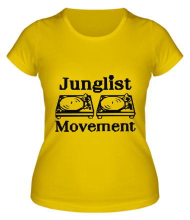Женская футболка Junglist Movement