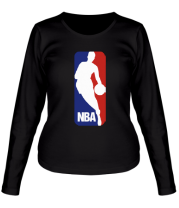 Женская футболка длинный рукав NBA фото