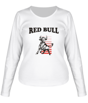 Женская футболка длинный рукав Red Bull фото