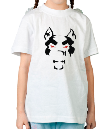 Детская футболка Злой пёс