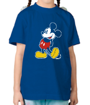 Детская футболка Застенчивый Микки Маус фото
