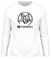 Мужская футболка длинный рукав Nevermore фото