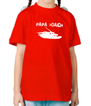 Детская футболка Papa Roach фото