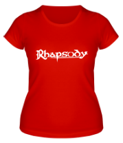Женская футболка Rhapsody фото