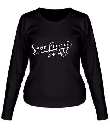 Женская футболка длинный рукав Sage Francis