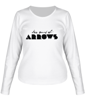 Женская футболка длинный рукав The Sound Of Arrows