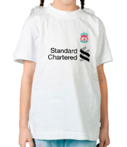 Детская футболка Standard Chartered Liverpool Luiz Suarez 7 фото