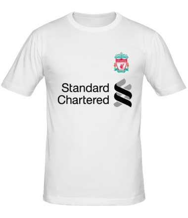 Мужская футболка Standard Chartered Liverpool Luiz Suarez 7