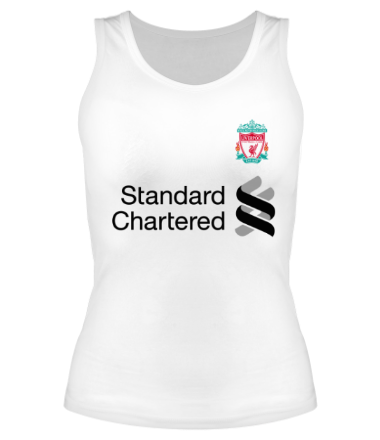 Женская майка борцовка Standard Chartered Liverpool Luiz Suarez 7