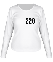 Женская футболка длинный рукав 228 фото